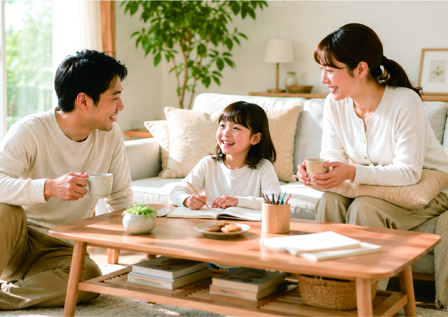 家族の時間を大切に
