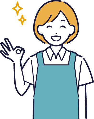 リフォームに満足している女性